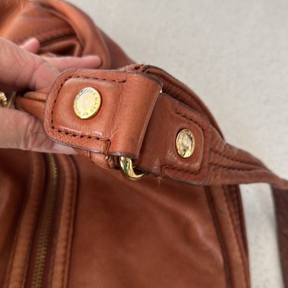 Marc By Marc Jacobs Brown Shoulder Bag brown with gold tone accents with wallet - Picture 15 of 17